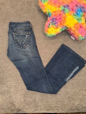 Bebe Rhinestone Jeans